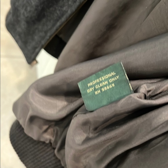 Nordstrom Black Bomber Varsity Jacket - Picture 4 of 6